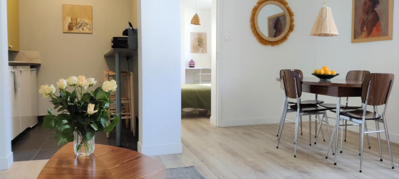 Bel Appartement Refait A Neuf, Deco Raffinee, Fibre, Bureau, Calme Tours Exterior foto